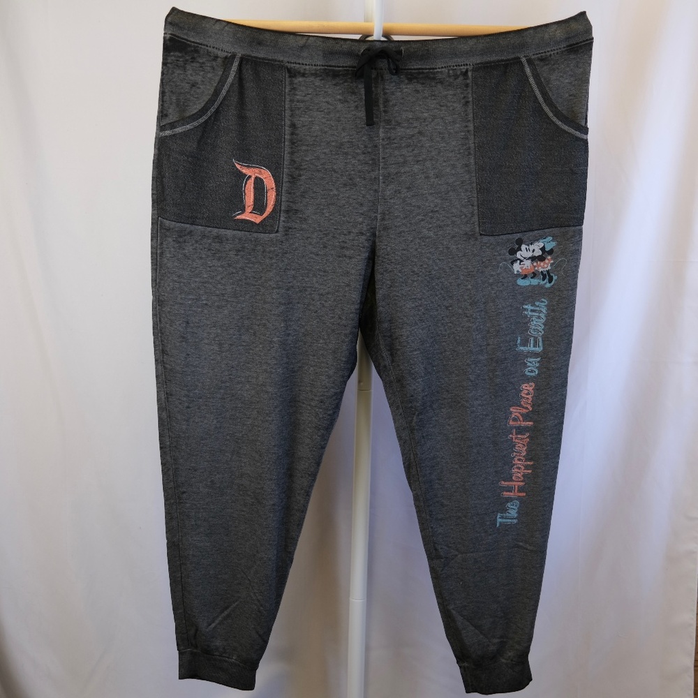 Disneyland Mickey and Minnie Mouse Kiss Lounge Pants Size 3X